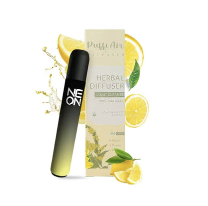 NEON Portable Natural Aromatherapy Lemon One Press, Cleanses The Lungs And Promotes Clear Breathing, Refreshes And Combats Fatigue, Strengthens The Immune System