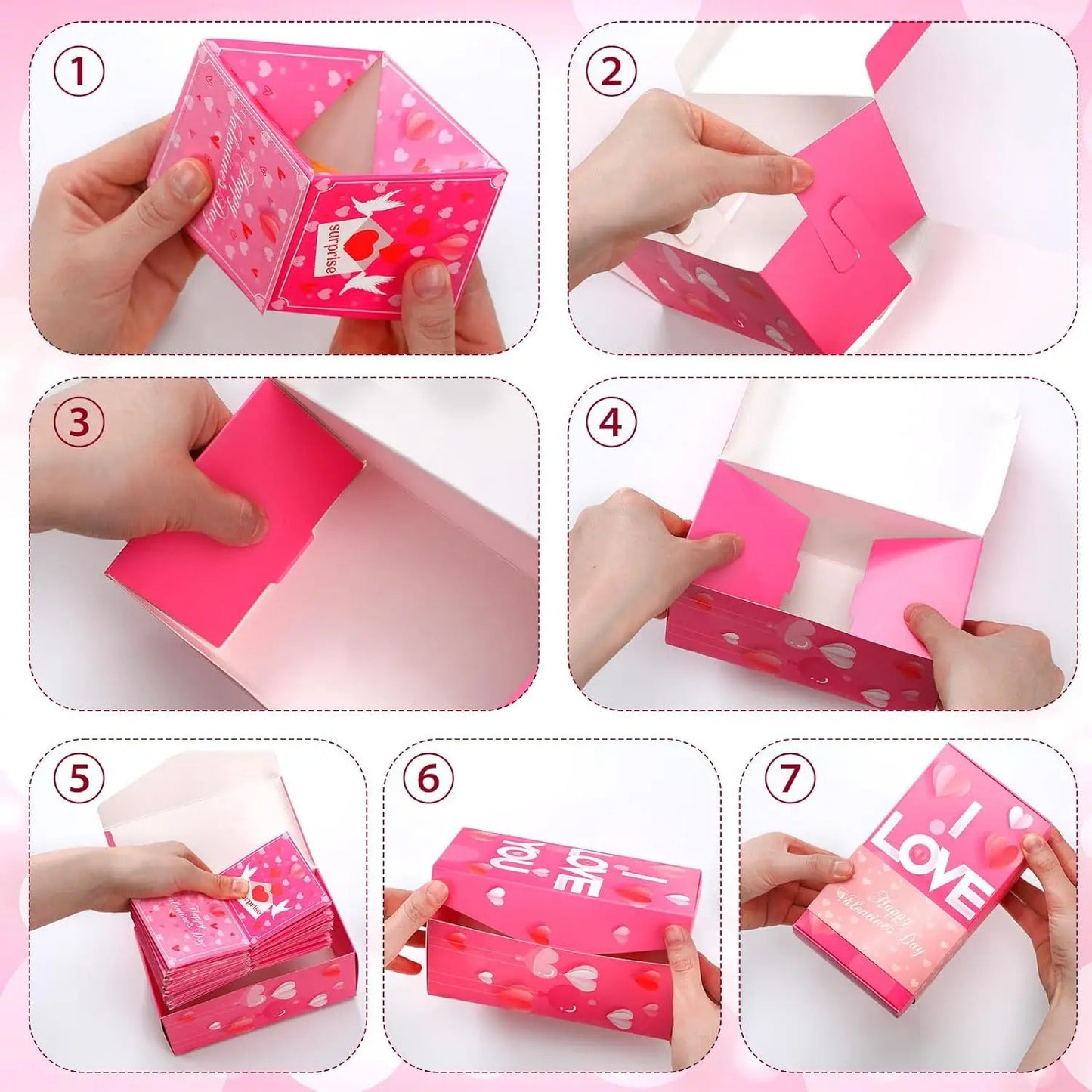 Surprise Bounce Money pop up Boxes Explosion Red Envelope