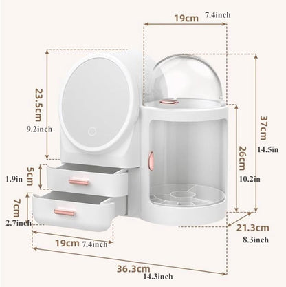 Makeup Organiser Storage Rotating Makeup Organizer Bo