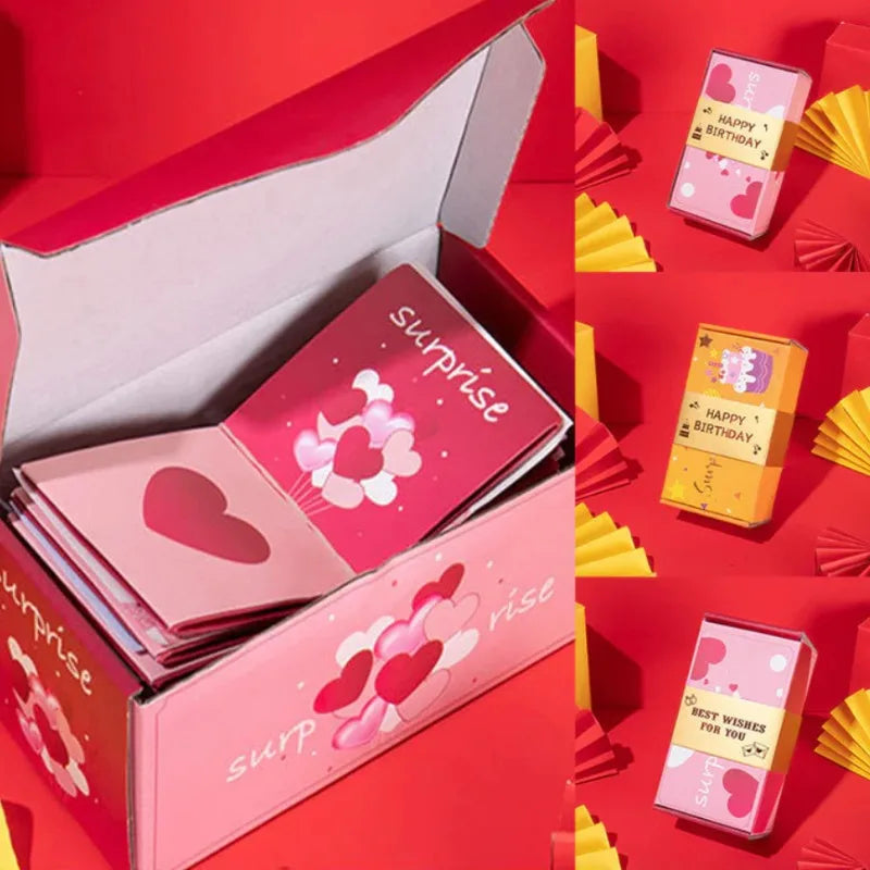 Surprise Bounce Money pop up Boxes Explosion Red Envelope