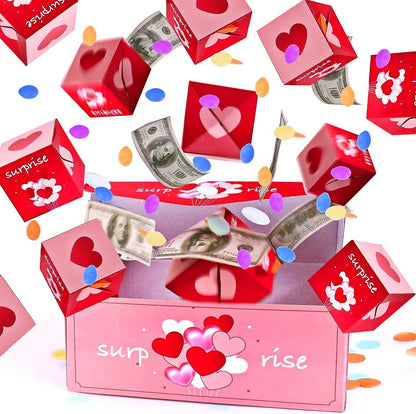 Surprise Bounce Money pop up Boxes Explosion Red Envelope