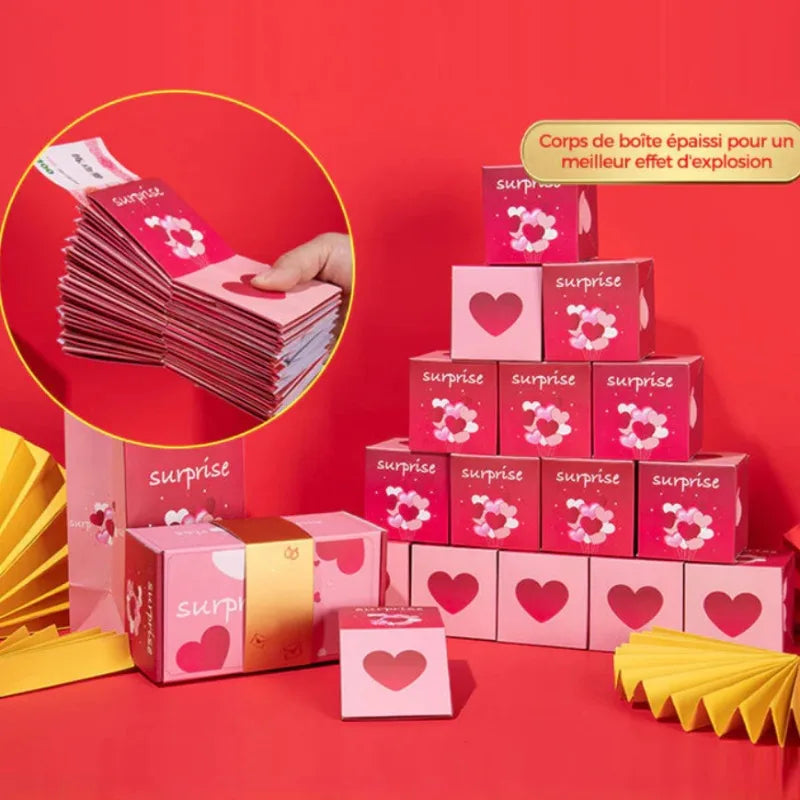 Surprise Bounce Money pop up Boxes Explosion Red Envelope