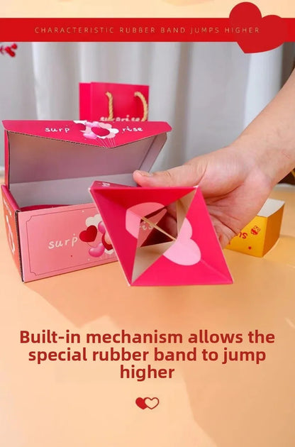 Surprise Bounce Money pop up Boxes Explosion Red Envelope