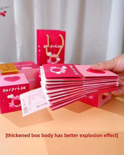 Surprise Bounce Money pop up Boxes Explosion Red Envelope