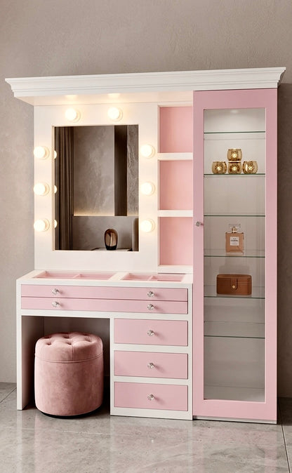 Makeup vanity set