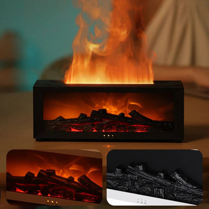 🔥🎁Fireplace Flame Diffuser Humidifier with Remote🔥