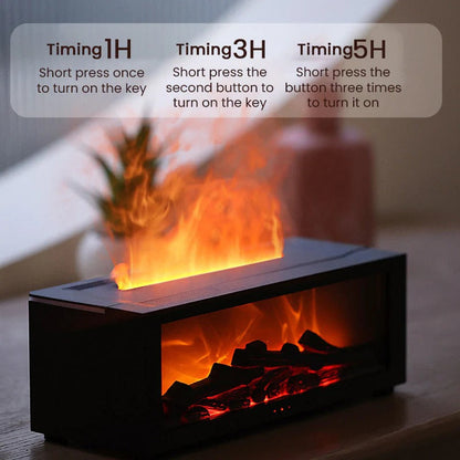 🔥🎁Fireplace Flame Diffuser Humidifier with Remote🔥